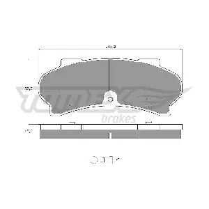 TOMEX Brakes TX 12-39