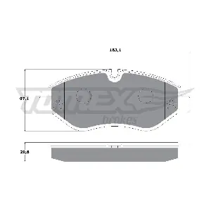 TOMEX Brakes TX 14-25