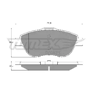 TOMEX Brakes TX 16-25