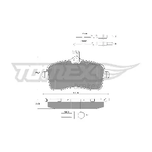 TOMEX Brakes TX 14-67