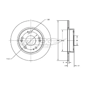 TX 72-62 TOMEX Brakes