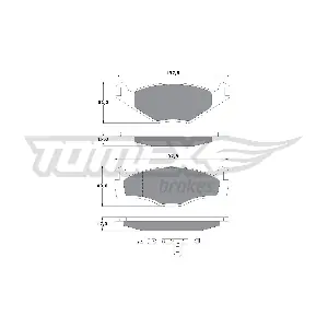TOMEX Brakes TX 10-141