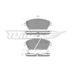 TOMEX Brakes TX1977