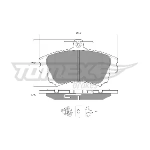 TOMEX Brakes TX 14-03