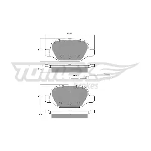 TOMEX Brakes TX 12-702