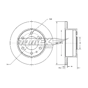 TOMEX Brakes TX 73-41