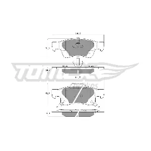 TOMEX Brakes TX 16-91
