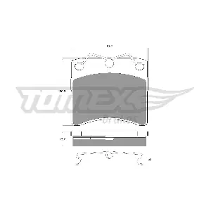 TOMEX Brakes TX 10-64