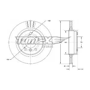 TOMEX Brakes TX 73-96