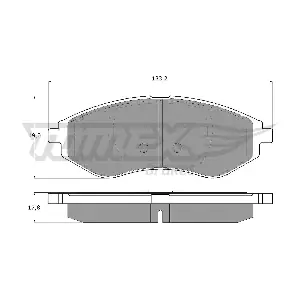 TOMEX Brakes TX1422