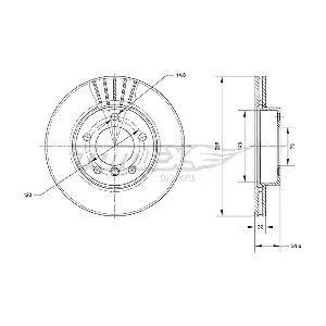 TOMEX Brakes TX 71-02