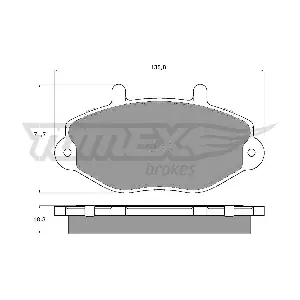 TOMEX Brakes TX 11-92