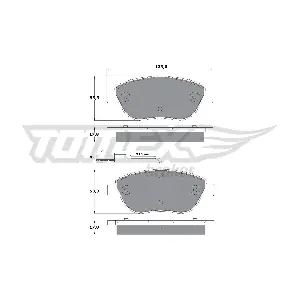 TOMEX Brakes TX 12-482