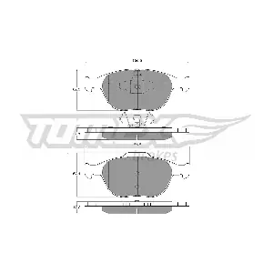 TOMEX Brakes TX 14-49