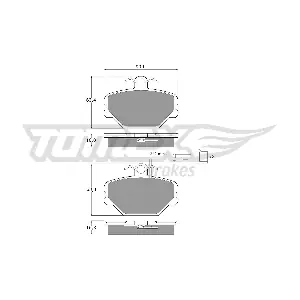 TOMEX Brakes TX10392
