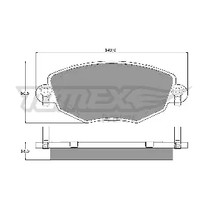 TOMEX Brakes TX 12-58