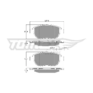 TOMEX Brakes TX 14-45