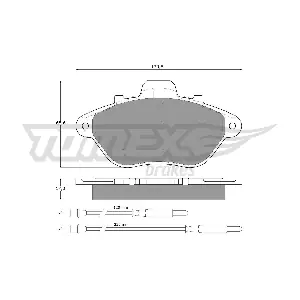 TX 13-45 TOMEX Brakes