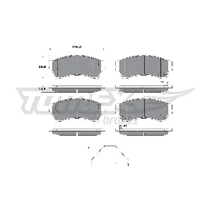 TOMEX Brakes TX 17-40