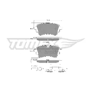 TOMEX Brakes TX 18-231