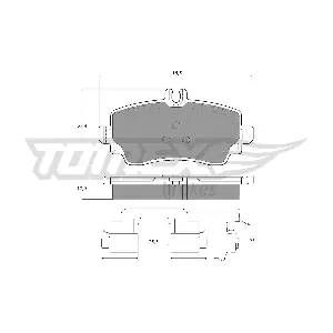 TOMEX Brakes TX1276