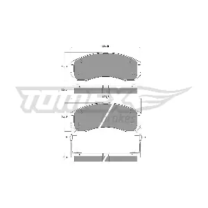 TOMEX Brakes TX 10-56