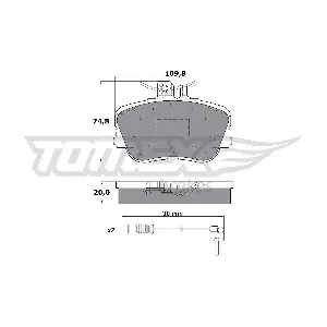 TOMEX Brakes TX 11-461