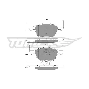 TOMEX Brakes TX 13-05