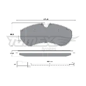 TOMEX Brakes TX 16-95