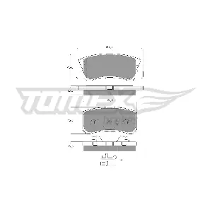 TOMEX Brakes TX 15-04