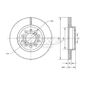 TOMEX Brakes TX 70-30