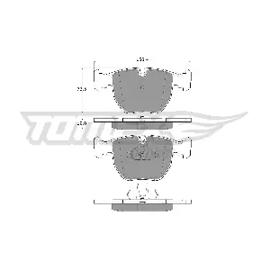 TOMEX Brakes TX 13-23