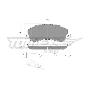 TOMEX Brakes TX 14-77