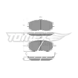 TOMEX Brakes TX 15-36