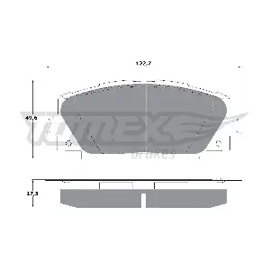 TOMEX Brakes TX 16-09