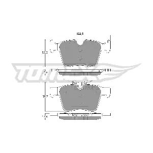 TOMEX Brakes TX 18-162