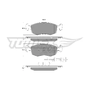 TOMEX Brakes TX 11-33