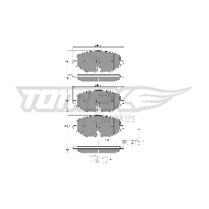 TOMEX Brakes TX 60-09