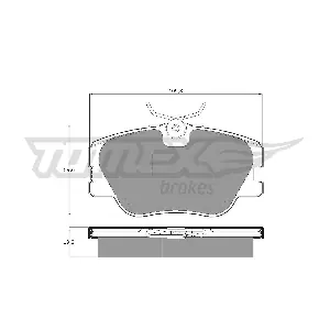 TOMEX Brakes TX 10-21