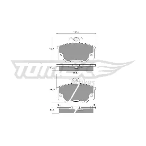 TOMEX Brakes TX 10-73