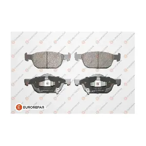EUROREPAR 1667814880 Комплект гальмівних накладок дискового стоянкового гальма
