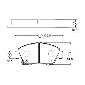 7497D621 HONDA