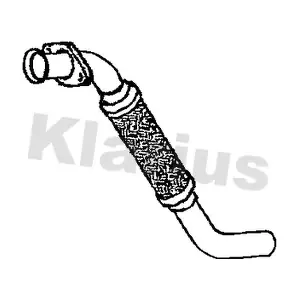 KLARIUS 301407 Вихлопна труба