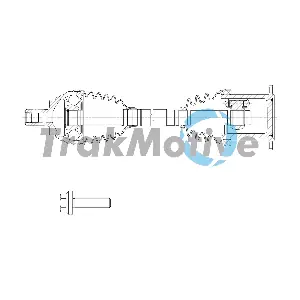 TRAKMOTIVE 302138 Приводний вал