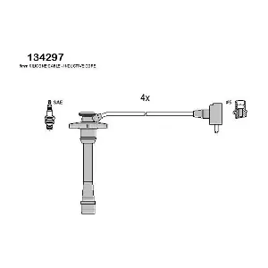 ASTEMO-HITACHI 134297 Комплект проводів високої напруги