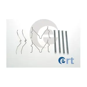 ERT 420053 Комплект приладдя, накладка дискового гальма