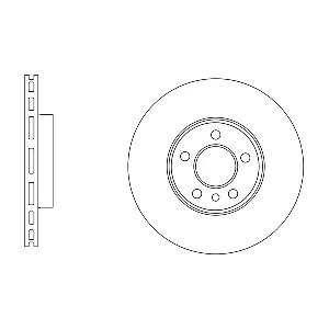 APEC SDK6812 Гальмівний диск