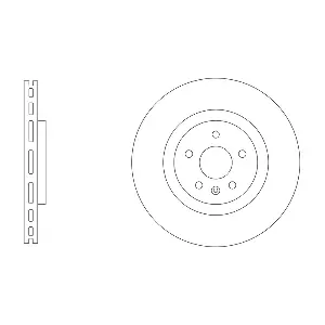 APEC SDK7007 Гальмівний диск