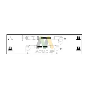 MOTAQUIP LDRL1860 Комплект проводів високої напруги