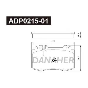 DANAHER ADP0215-01